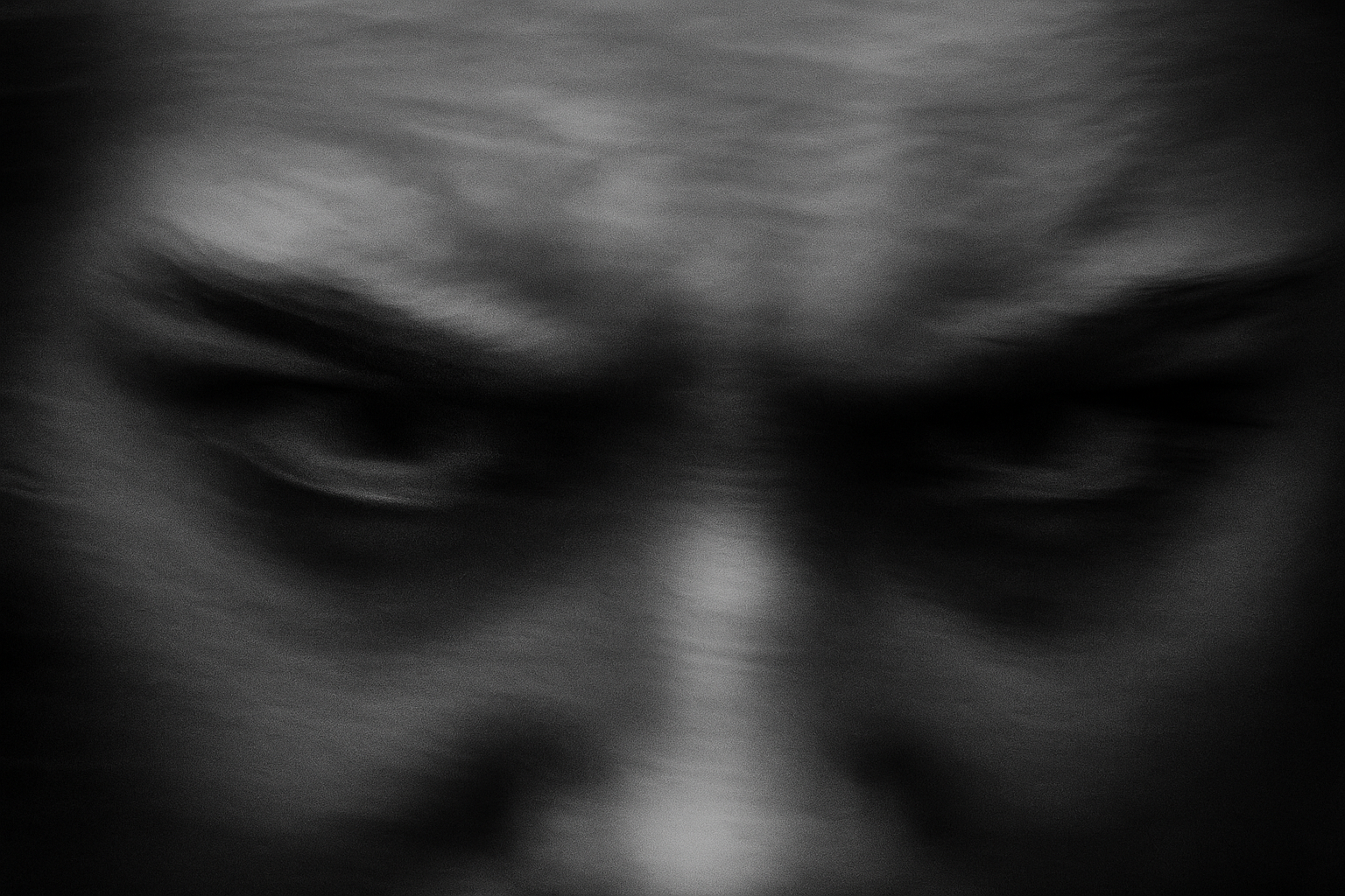 Close cropped image of a female athletes eyes with a determined expression.